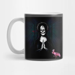 DBF Skull Nun Tee Mug